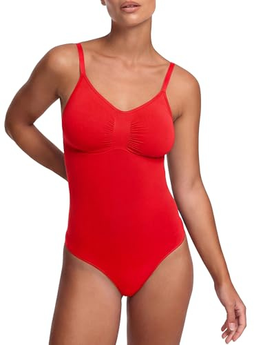 creamy fabrics Shapewear Body Damen Bauchweg mit String Strong Support