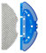 Kit de fixation pour balai en microfibre pour aspirateur robot X-plorer Serie 75 S+ 4 en 1