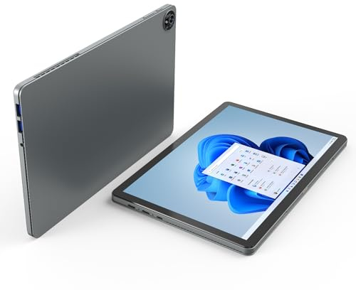 Breloom Tablet Win 11 Pro de 12 pulgadas, 12 GB de RAM 1 TB SSD, procesador Intel Pentium Gold 6500Y (hasta 3.4 GHz), BT5.2, Wi-Fi 6, tipo C, Micro HDMI, USB 3.2 + USB 2.0, cámaras de 8 MP+5 MP (12