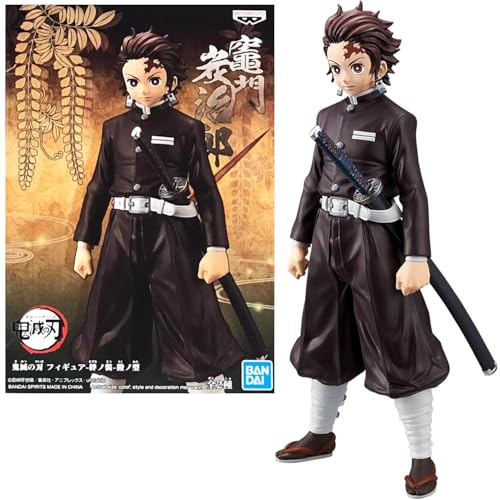 Banpresto Kimetsu NO Yaiba Figure Figurine 16 cm Kizuna Riku NO Kata Tanjiro