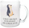Mr. & Mrs. Panda Teetasse Pinguin marschieren - Geschenk, Schwester, spazieren, Langschläfer, stolz, Teeglas, Bruder, Tasse mit Henkel, Glas