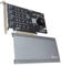 QUAD M.2 NVMe Ports to PCIe 3.0 x16 Interface (x8 Bandwidth) Bifurcation Riser Controller