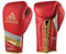 adidas Speed 500 Pro - Guantes de boxeo - Guantes de entrenamiento de cuero genuino para hombres y mujeres, bolsa pesada con cordones y guantes de kickboxing