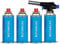 Brenneraufsatz Flambierer inkl. 4 Gaskartuschen Butan Brenner Bunsenbrenner Gas Lötbrenner Gasbrenner Flambiergerät Unkrautbrenner