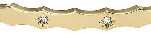 Fossil Armband Für Frauen Sadie, Länge: 175mm, Breite: 4.1mm Gold-Edelstahl-Armband, JF04379710