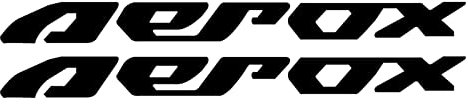 FEMEIN Motorrad Aufkleber Für Yamaha Aerox 125 Aerox155 Aerox125 2017 2018 2019 2020 2021 Wasserdichter Aufkleber Zubehör Aerox 155 2022 (Color : Schwarz)
