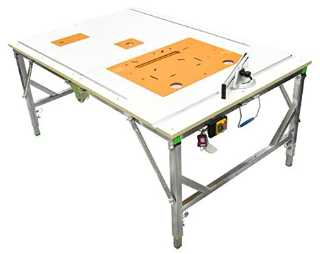 ZHELLY Qualitätswerkzeuge Multifunktionale Holzwerkbank Kleiner Sägetisch Tragbare Klappsäge Tischdekoration DIY Klappwerkbank (80 * 120 cm)