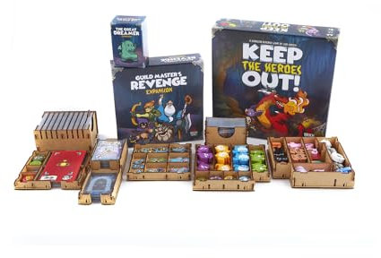 POLANDGAMES ERA89253 Insert: Keep The Heroes Out + Expansions Organizer