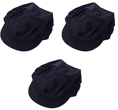 Leadigol Hotel Cook Cap Restaurants Zubehör Chef Hut Staubdicht Kochen Kappe Atmungsaktiv Arbeit Uniform Elastische Küche Hut, farbe, 4-5