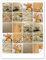 GRAZDesign Fliesenaufkleber Set Sand Strand Meer Urlaub, wasserfest für Bad & Küche, Klebefliesen - Set 20 Stück