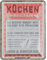 Nostalgic-Art Retro Blechschild, 15 x 20 cm, Küchen-Regeln – Geschenk-Idee für die Küche, aus Metall, Vintage Design mit Spruch, Blechschilder Sprüche