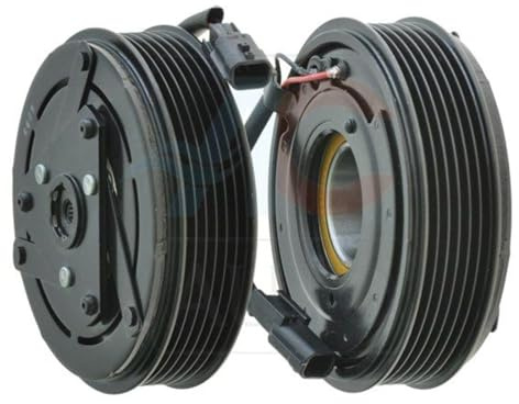 ACAUTO Magnetkupplung, Klimakompressor AC-06ZX13 | Ac-06ZX13 / QCA0314 passend für Zexel Dcs-17 Dkv-11 Vcs-14 Klimakompressor Nis