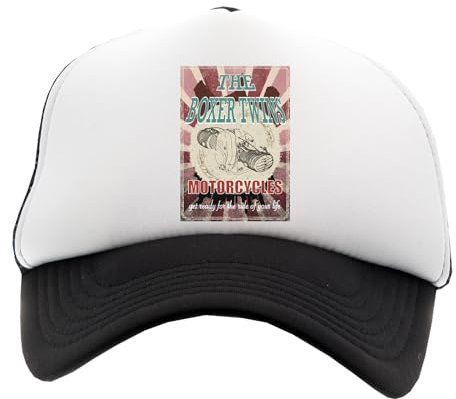 Boxer Twins Motorcycles Kappe Baseball Unisex Kinder des Jungen Mädchens Einstellbar Cap Unisex Boy's Girl's