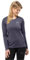 Jack Wolfskin Damen Sky Thermal L/S Wander-Shirt, Graphite, XXL EU