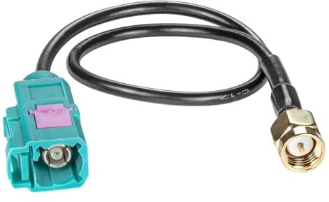 tomzz Audio 1500-060 Fakra (F) Antennenadapter Kupplung auf SMA (M) Stecker für GSM GPS DAB Navi