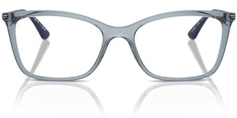 Vogue Eyewear Occhiali da vista da donna Vo5563 Butterfly, Lente trasparente azzurro/demo, 53 mm