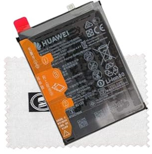 Batería para Huawei Original HB486486ECW para Huawei Mate 20 Pro, Huawei P30 Pro con paño de limpieza Shlok