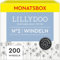LILLYDOO hautfreundliche Baby Windeln - Größe 2 (4-8 kg),Monatsbox (200 Stück), Sicherer Auslaufschutz, Weich, Ohne Parfüme & Lotionen für empfindliche Haut, Dermatologisch getestet