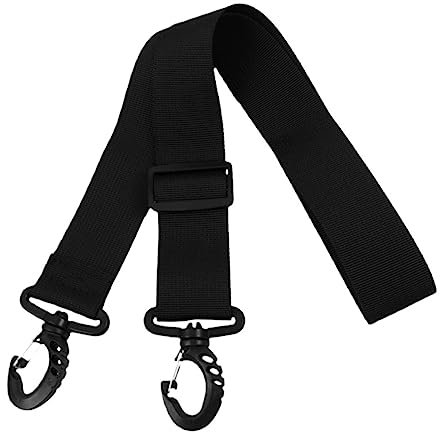 WHAMVOX 2 Pièces à Main equipement Ski Accessoire Ski Sangle de Transport Sangles Porte-Chaussures de Ski Porte Patins à Glace Sangle de Botte de Snowboard Sangle en Nylon Black