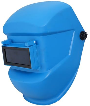 Schweißer Gesichtsmaske für Schweißausrüstung, Blau, PC Linse