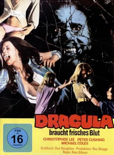 Dracula braucht frisches Blut - Mediabook - Cover D - Limited Edition - Hammer Film-Edition Nr. 42