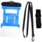 GARVALON 3St Armbinde Smartphone-Tasche Handyhülle Trennwände für Vinyl-Alben Klevercase Handytasche kartenetui Handy mp4 wasserdichte hülle MP3-Schutzhülle wasserdichtes PVC-Material Blue