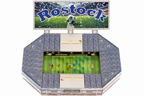 Fußball Adventskalender 2024 - Einizgartiges Geschenk für echte Fussball Fans in verschiedenen FARBEN, Echtes Stadionfeeling. Eine Überraschung für jeden Fußball Fan. (Rostock)