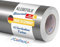 FOLINDO Möbelfolie selbstklebend 621 090 Silbergrau Glanz Vinyl 5m x 126 cm Klebefolie Möbel, Klebefolie Küche, Möbelfolie, Folie für Möbel, Möbelfolie selbstklebende Folie, Küchenfolie selbstklebend