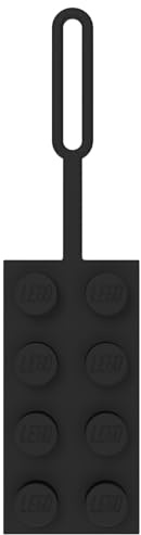 LEGO Bag Tag 2x4 - Black