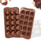 Stampi Silicone Cioccolatini, Stampo in Silicone a Forma di Cuore, 2 Pezzi Stampi Cioccolatini, Antiaderente Stampi in Silicone per Cioccolatini, Stampi per Caramelle Riutilizzabili
