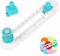 Coupe Papier Perforatrice Angle Arrondi,Coupe Angle Arrondi Papier Rotatif à 360° Pour Couper des Papiers Ronds d'un Diamètre de 2 à 20 CM, Comprend 1 Coupe Anneau et 1 Lame de Rechange