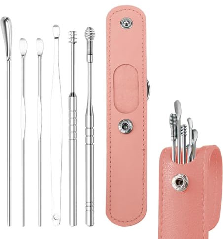 Kit de eliminación de cerumen, herramienta de limpieza de cerumen, irrigador de cera para los oídos, otoscopio de vídeo, kit de higiene de oídos, limpiador de orejas, mantenimiento eficaz del