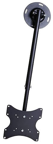 Soporte universal para TV de altura ajustable con ruedas, carrito de TV móvil para televisores LCD LED de 55 a 100 pulgadas, soporte de televisión resistente para uso doméstico y de oficina