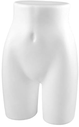 Perfeclan Modelo de Ropa Interior de Bragas de Panty versátiles versátiles para Mover el Soporte de Cadera de la Cadera para exhibición de exhibición Showcase, Blanco