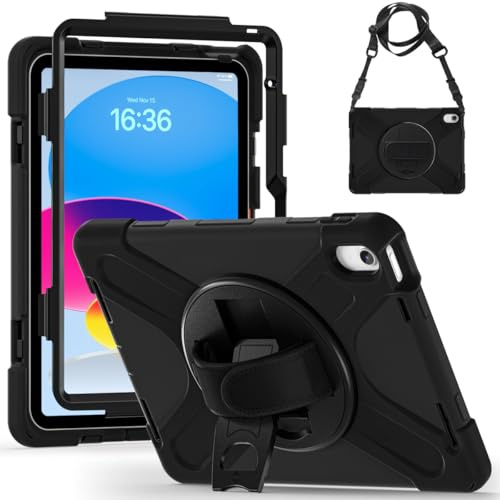 Oudoor Hülle Kompatibel mit Apple iPad (A16) 10/11 Gen 10,9/11 (2022/2025) | Tablet Hülle Back Cover Schutzhülle Panzer Bumper