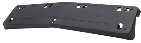 UPALDHOU Front License Plate Bracket, Black ABS Plastic OEM A2058801644 C Class W205 2015 2021, with Firm Support for C180 C200 C250 C300 C350e C43 C63