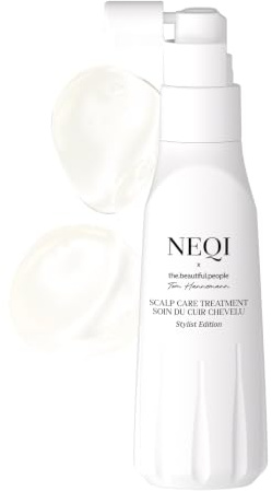NEQI Kopfhautpflege Serum mit fermentiertem Reiswasser & Monoi 120ml | Scalp Care Serum für alle Haartypen - kopfhaut treatment sulfatfrei mit Signature Blend & Duft von Alberto Morillas