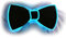Ucult Party LED-Fliege, Leuchtende Fliege, Leuchtfliege, Blinkfliege, Anzugfliegen, (Blau)