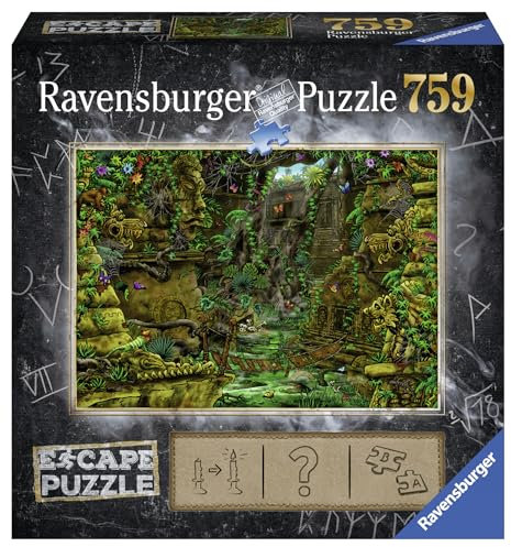 Ravensburger Escape Puzzle - Tempel in Angkor Wat 759 Teile Mystery Puzzle
