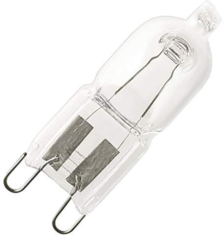 SPARES2GO G9 25W Halogen Capsule Lamp Bulb for Bosch Microwave Oven