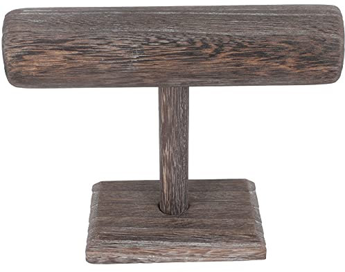Cabilock Antiker Holz-Schmuck-Zubehörständer, Armbandhalter, Display für Schaufenster, Vitrinen, Halsketten, Armreifen, Uhrenständer, Halter