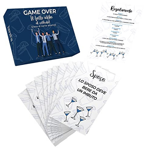 Gioco Di Carte Addio Al Celibato, Gioco Alcolico di Carte per Bere, Addio Celibato Gadget, Text Or Drink, Idea Regalo Scherzo Divertente, Scherzi Accessori Addio al Celibato, Regalo Sposo Di Addio.