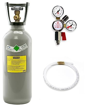 GPG Gase-Partner GmbH QUOOKER CUBE Umrüstung: MIDI-Set (6 kg CO2 Flasche + Zubehör)