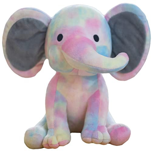 ibasenice Elefanten Puppe Elefantenspielzeug Umarmungskissen Zum Umarmen Eines Elefanten Elefanten-plüschtier Weihnachtsdekorationen Neugeboren Stoff Geburtstagsgeschenk