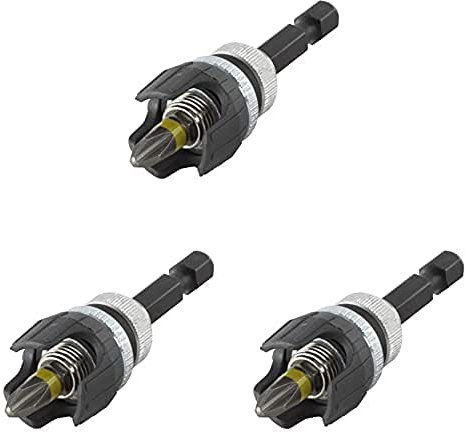 wolfcraft 4055000 Schraubvorsatz für Innenausbau, 3er Pack