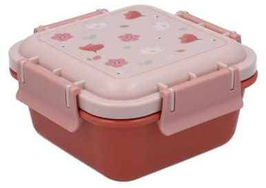Tutete Caja Almuerzo Infantil Pequeña 380ml - Fiambrera Escolar, Apta para Microondas y Lavavajillas, Cierre Hermético, Ideal para Parque o Colegio, 100% Libre de BPA | Little Garden