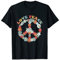 Krawatten-Kostüm, Motiv: Frieden, Liebe, 60er, 70er, 80er-Jahre, Hippie-Kostüm T-Shirt