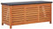Homgoday Gartenbox Auflagenbox Kissenbox Sitzbank mit Stauraum Sitztruhe Truhenbank für Flur Wohnzimmer Terrasse Balkon 117x50x55 cm Eukalyptus Massivholz