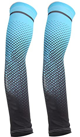 HEEPDD Fußball-Armstulpen, Armstulpen mit Breiter Anwendung, Druckentlastung in Freier Größe für Reisen (Hellblau)
