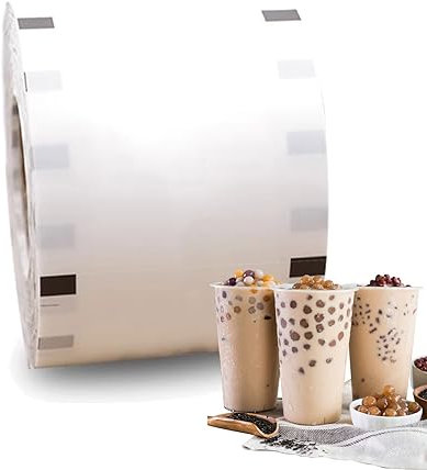 Modelli Personalizzati Disponibili Pellicola Sigillante For Latte Pellicola Sigillante For Tazze Da Tè Rotolo Stampa Degradabile Materiale Sano 1500 Tazze For Tazze Di Plastica PLA Da 90-95 Mm (Color